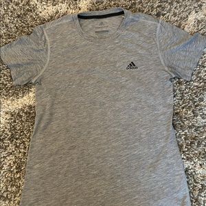 Adidas size Small heather grey Ultimate 2.0 workout shirt